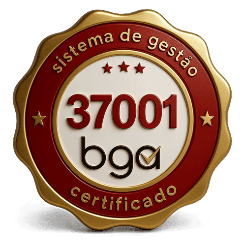 Selo de certificação ISO 37001 - sistema de gestão antissuborno